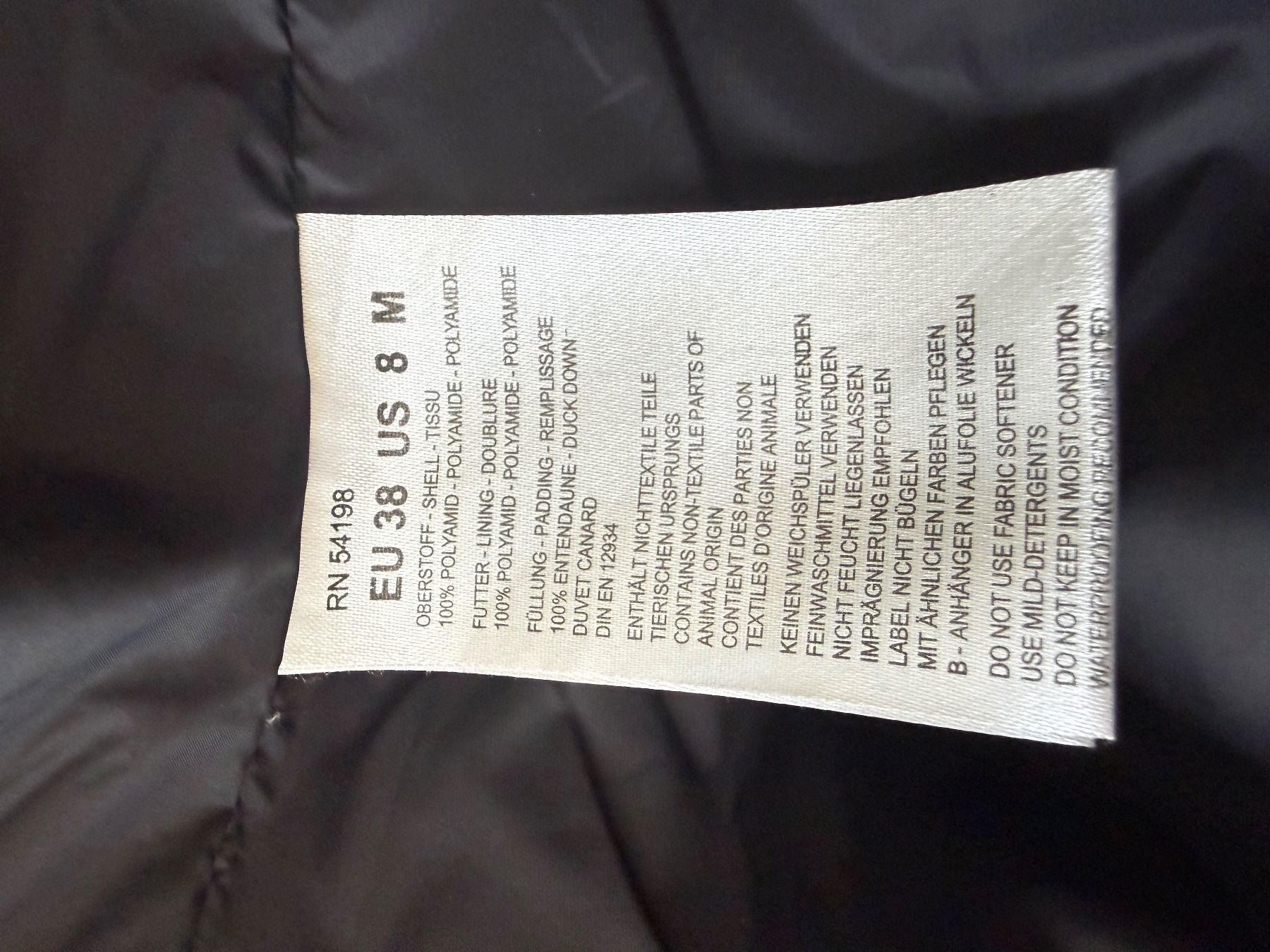 Bogner Giacche: Bogner Damen Daunenjacke Gr. M Schwarz – Usato da Langenthal venduto da lthal 3