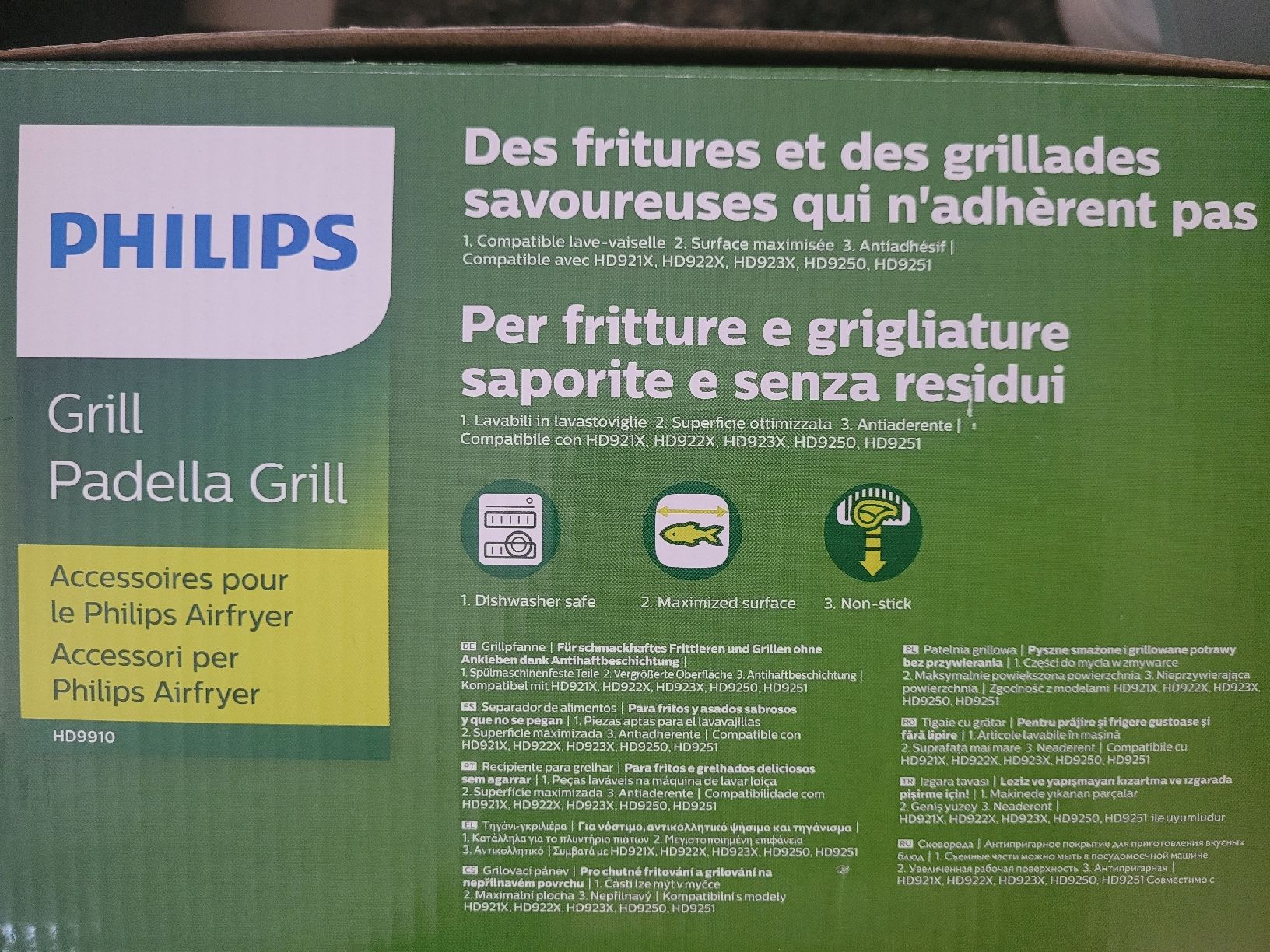 Philips Elettrodomestici da cucina: Philips Grill Pan pour Airfryer – Nuovo e nell'imballaggio originale da Renens VD venduto da Domino73 3