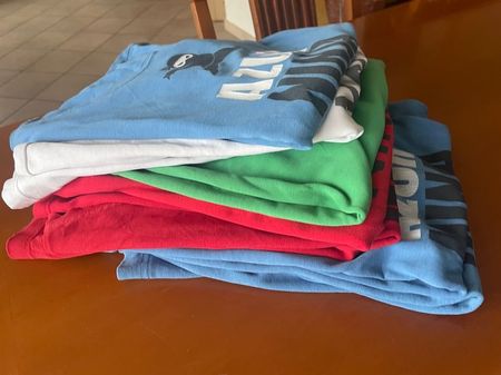 7 T-Shirt diverse Farben Marke Stoiber Grösse M und 1 x L
