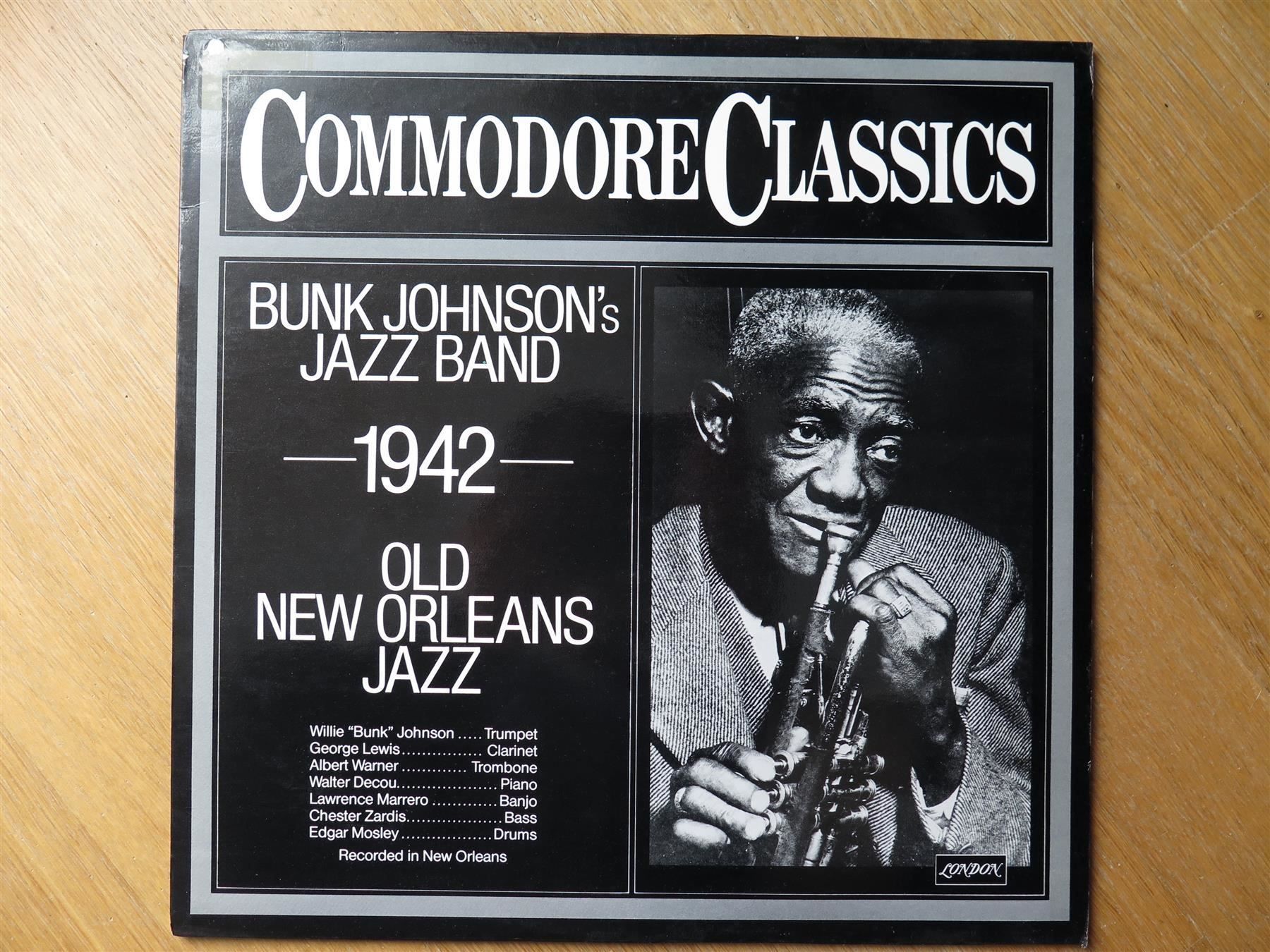 Dischi in vinile: (p) LP BUNK JOHNSON'S JAZZ BAND 1942 – Usato da Bern venduto da Balzamico