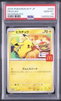 Pikachu 020/M-P Pokemon Japanese McDonald's Promo PSA 10