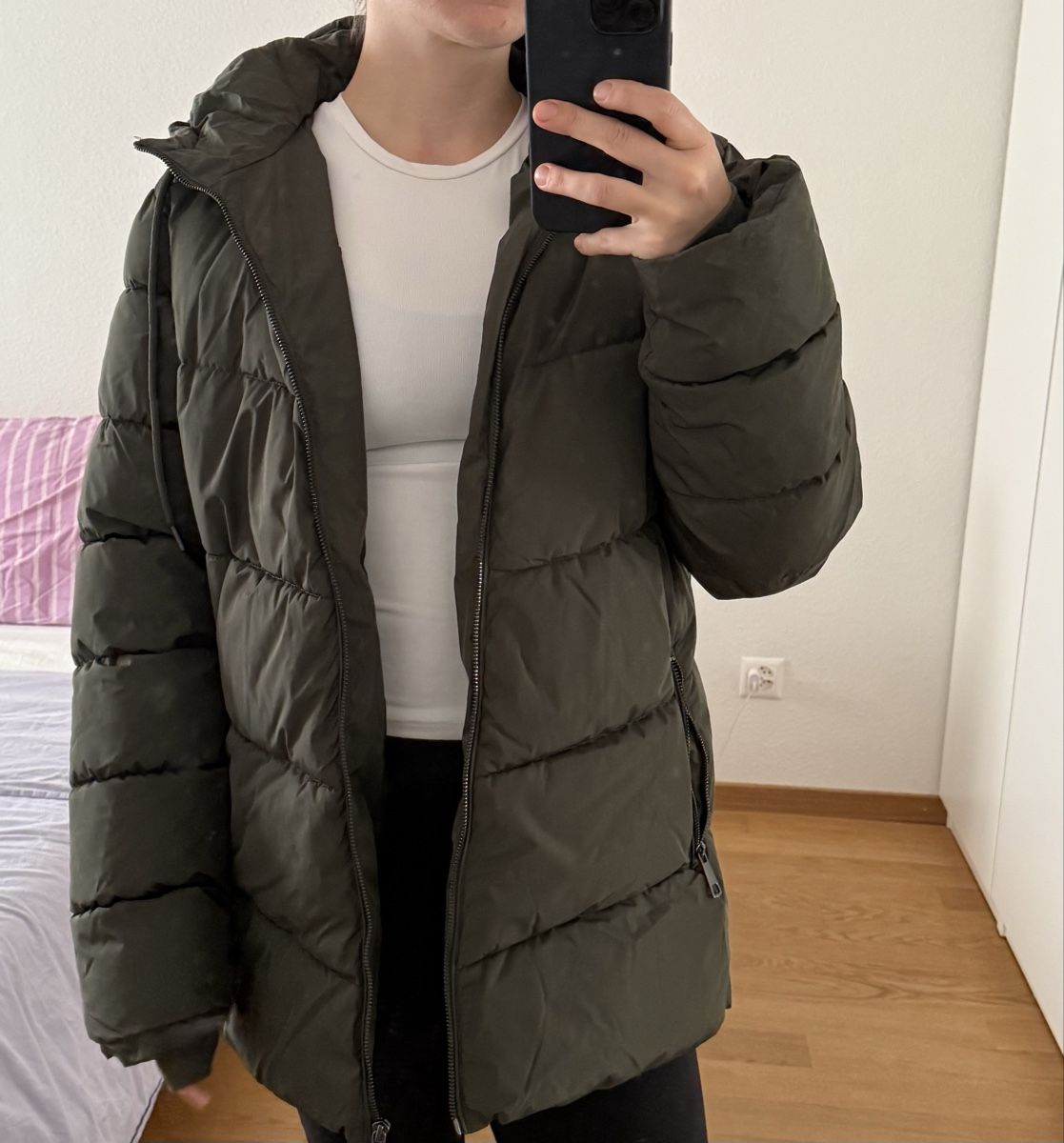 Giacche: Winterjacke Khaki Ichi – Usato da Basel venduto da fel_l8h9