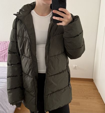 Winterjacke Khaki Ichi