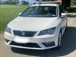 Seat Leon ST1.2 TSI break blanc 2018 Expertisé du jour