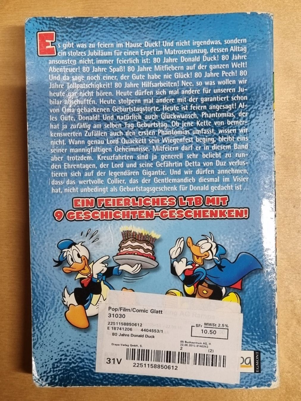 Fumetti: LTB 455 80 Jahre Donald Duck – Usato da Basadingen venduto da NekoBricks 1