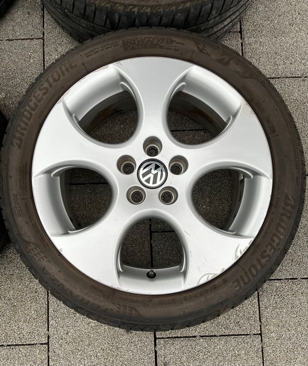 VW Polo Gti 16 Zoll Räder Original, Pneu JG 0122, Prof. 5 mm (Gebraucht ...