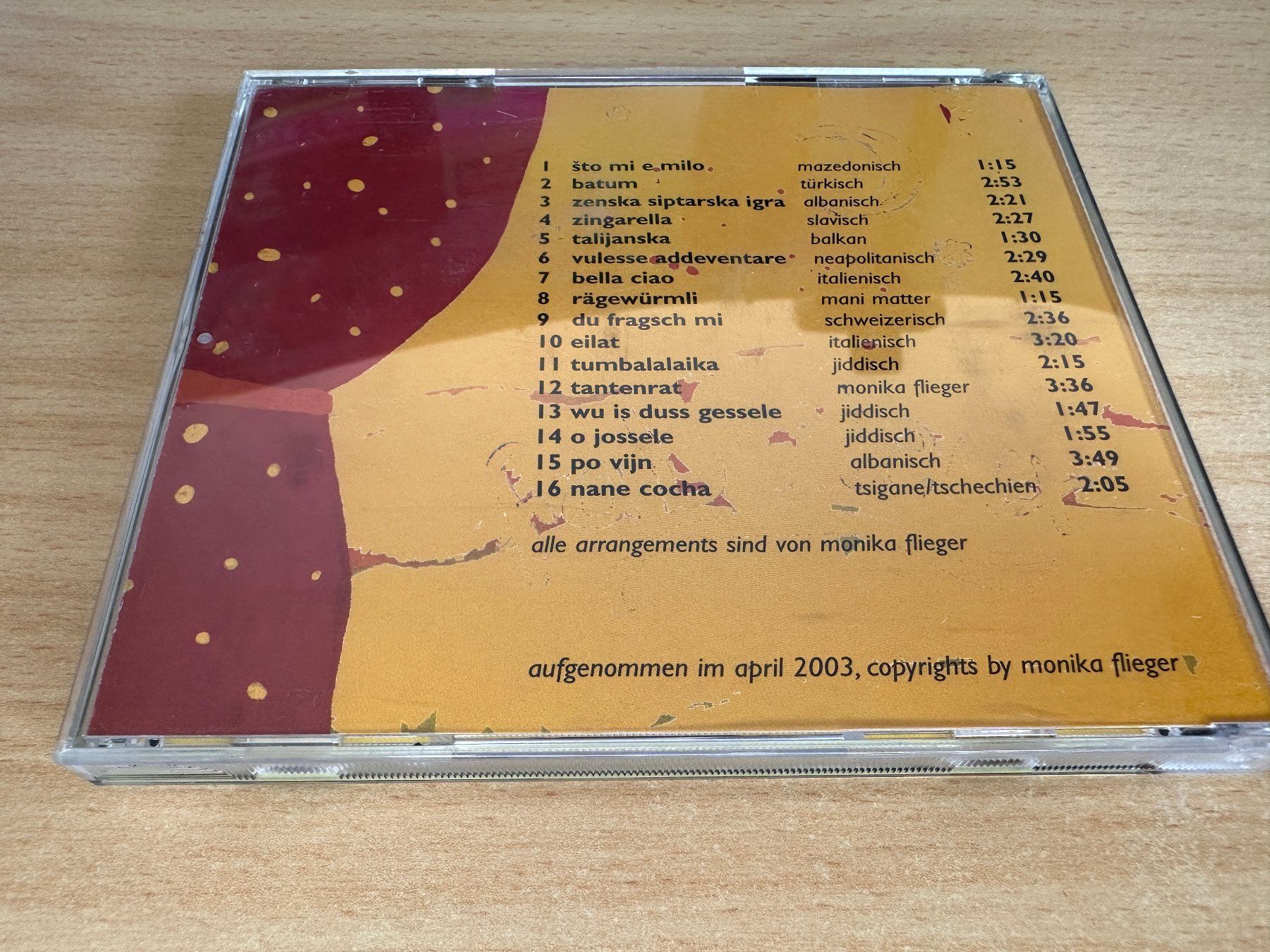 CD: Monika Flieger – Fabuleux – Usato da Rikon im Tösstal venduto da Alpenmutz 1