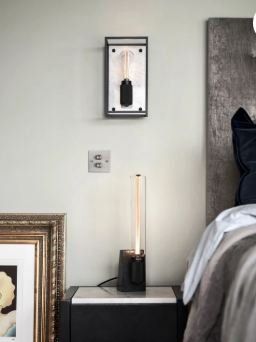 Lampen: Buster & Punch Caged Wall Wandleuchte Marmor weiss – Neu und originalverpackt aus Rothenburg von Lampenoutlet 1