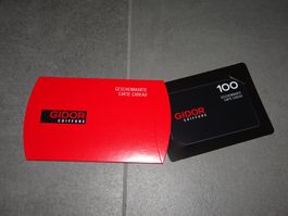CHF 100.-- Gidor Geschenkkarte