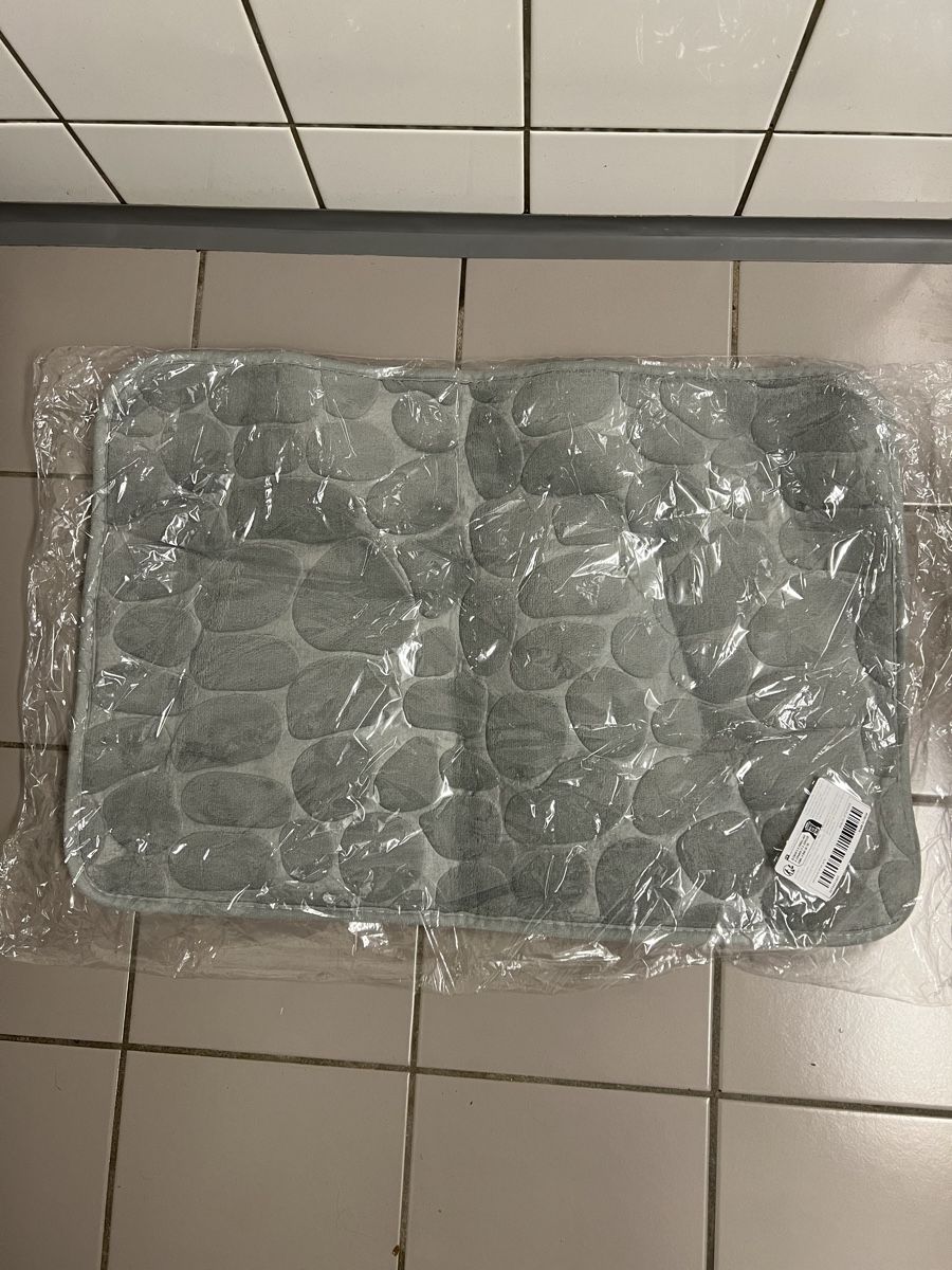 Tappeti: Neuer, weicher Badezimmerteppich Kiesel – Nuovo e nell'imballaggio originale da Siebnen venduto da toshi123