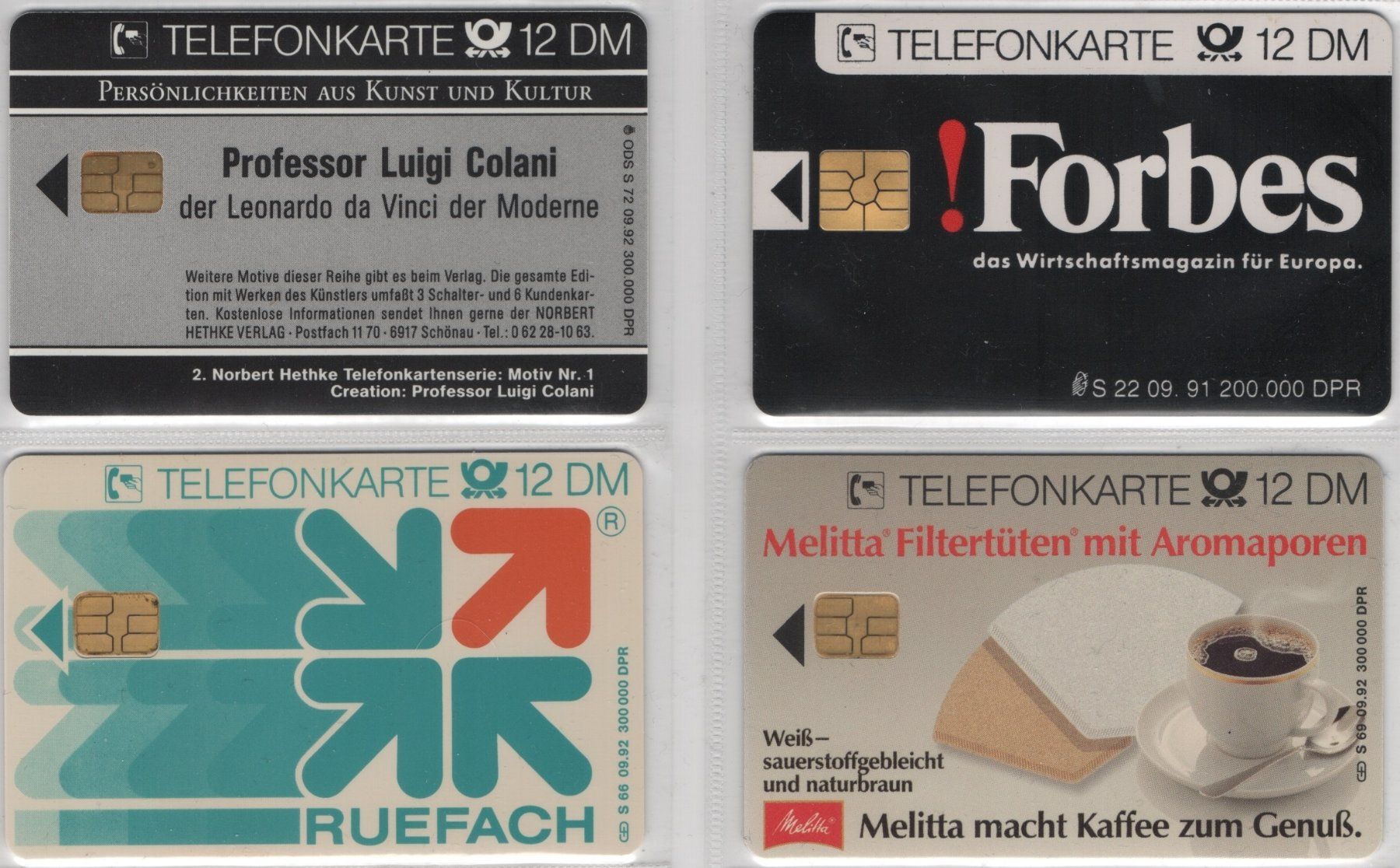 Telefon- & Taxkarten: 4 volle deutsche Telefonkarten der S-Serie – Neu (gemäss Beschreibung) aus Eglisau von Chperfins 1