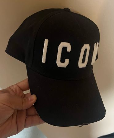 Dsquared2 Icon Cap schwarz verstellbar guter Zustand