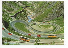 GOTTHARDSTRASSE Schöllenen, Auto, Postauto