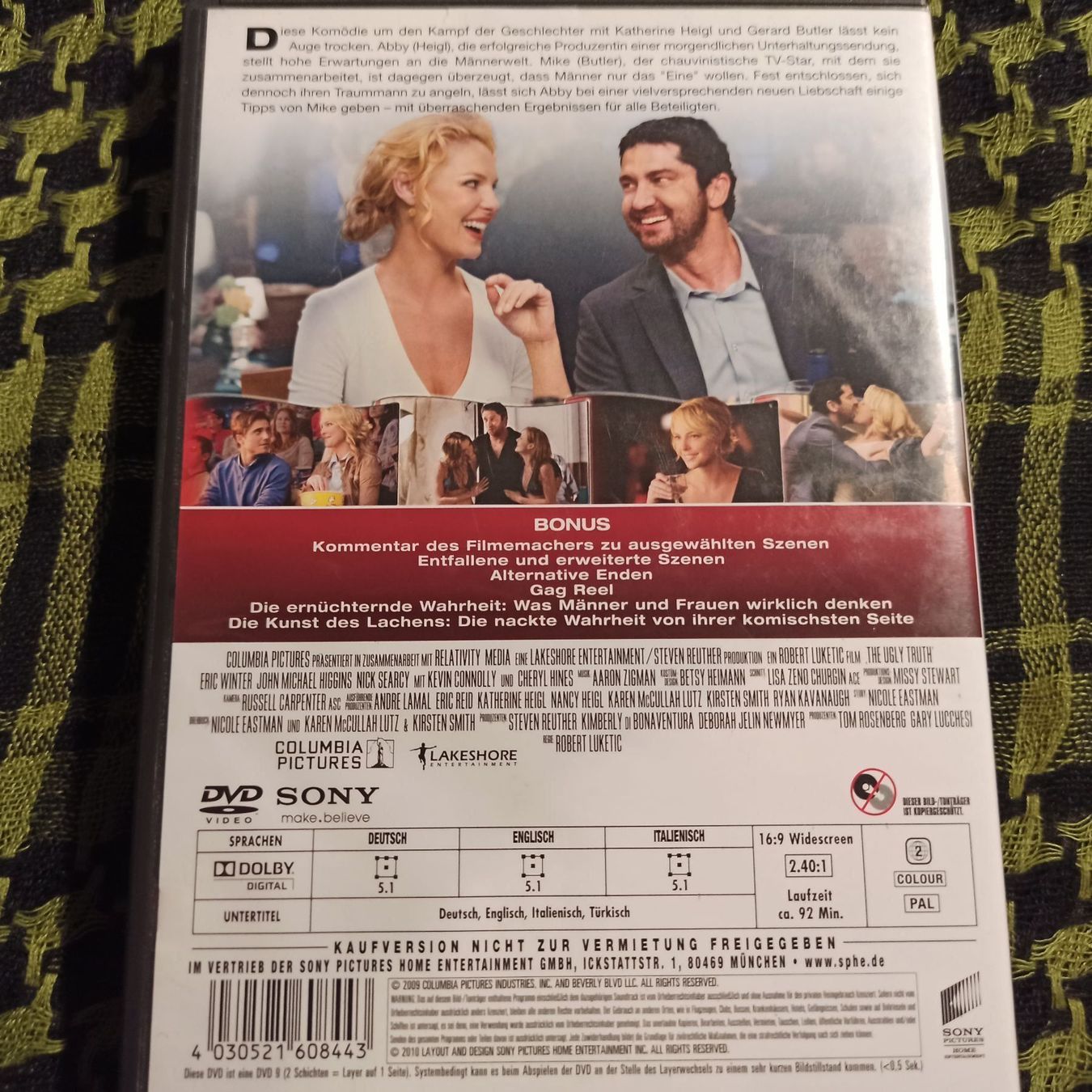 Tutti i DVDs: Die Nackte Wahrheit – Usato da Dübendorf venduto da kb86_MOVIE 1
