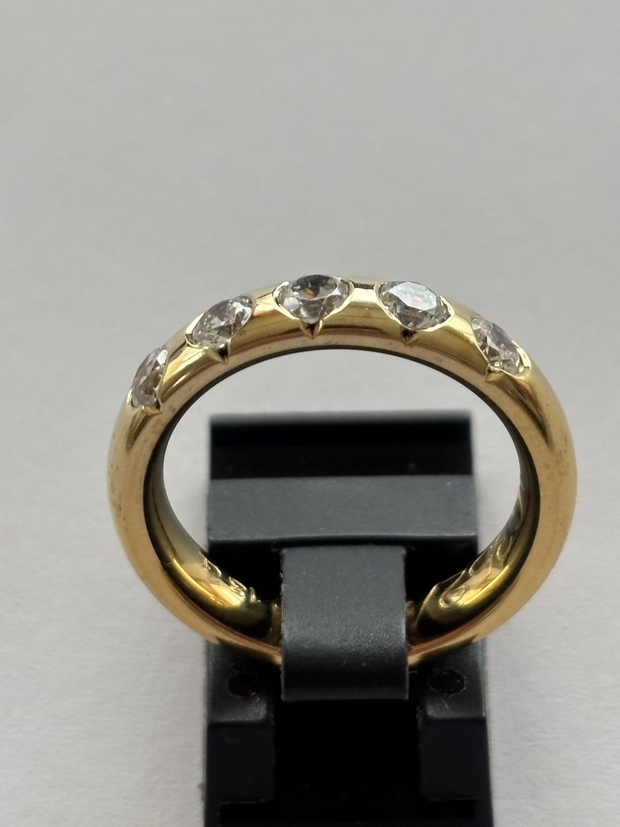 Anelli: Ring Silber 925 vergoldet  – Usato da Langnau am Albis venduto da flusspflege 2