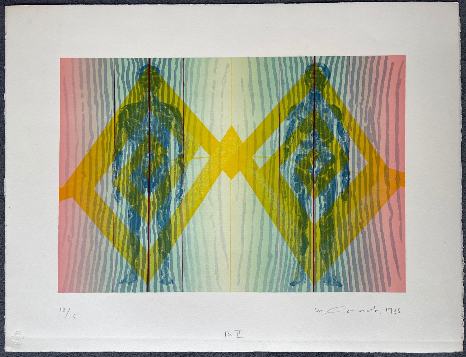 Grafica & Litografie: Michael Grossert  1927 - 1996 – Usato da Basel venduto da poolko