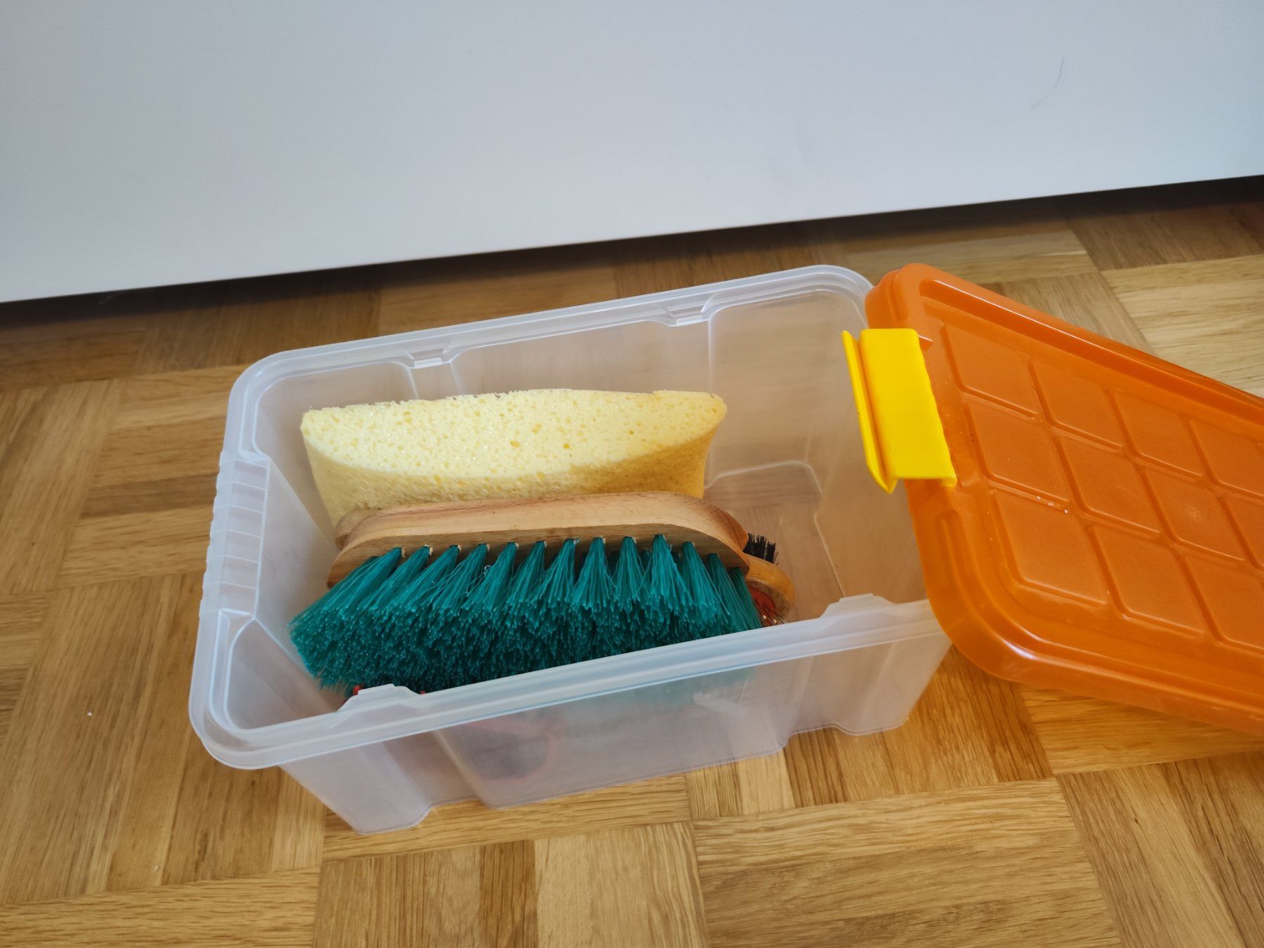 Contenitori & Simili: Tierpflege Set mit Aufbewahrungsbox – Nuovo (secondo la descrizione) da Reinach BL venduto da chilller92 1