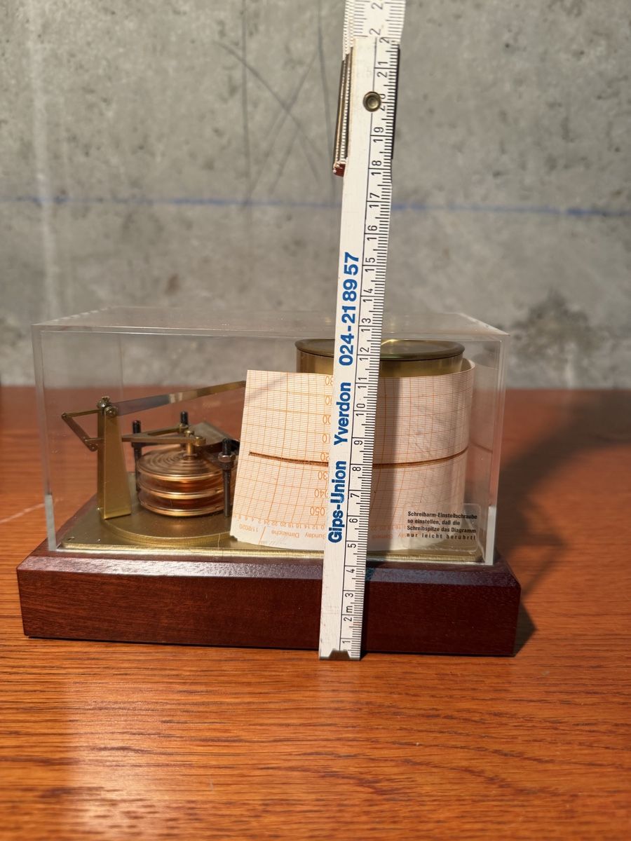 Altri elettrodomestici e apparecchi d’epoca: Vintage Barograph: Lufft Model 8005 barograph – Usato da Lausanne venduto da artnouveau04 6