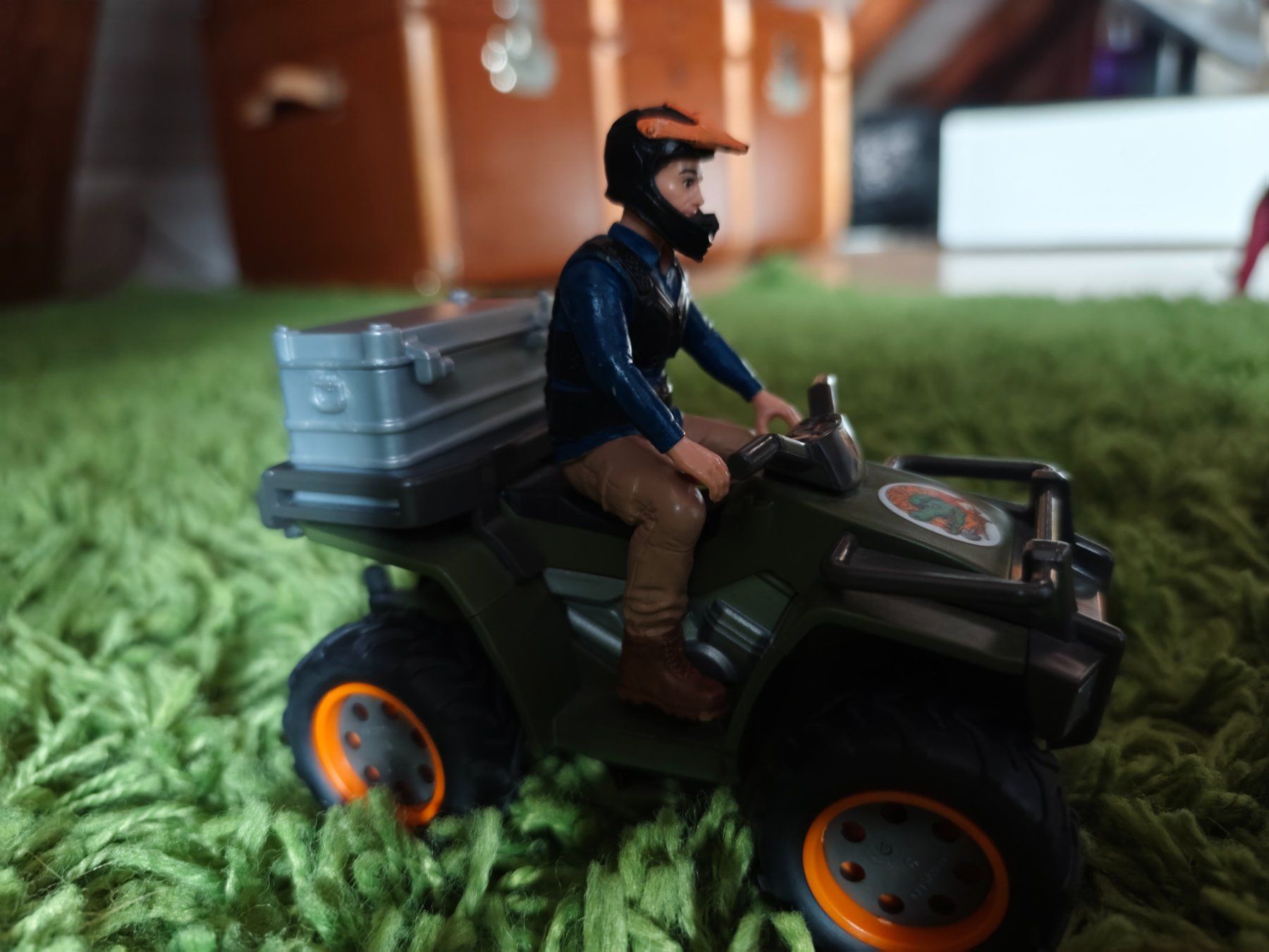 Schleich Giocattoli: Schleich Quadfahrer der Tierrettung – Usato da Tegerfelden venduto da jea_f5xk 2