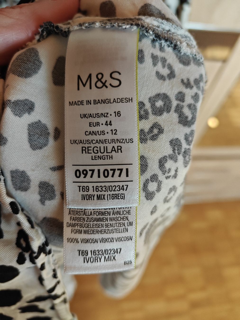 Vestiti: M&S Kleid Gr. 44 – Usato da Wädenswil venduto da alex-maxima 3