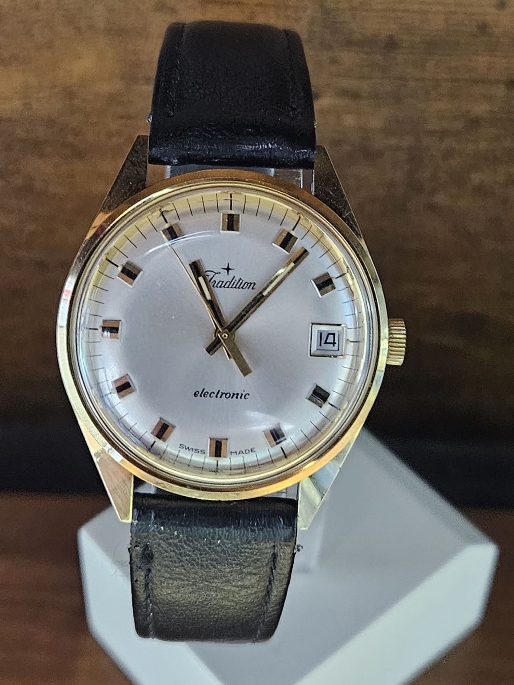 Uhren: Tradition Electronic Herrenuhr 35mm – Gebraucht aus Flamatt von pie_f9zm 2