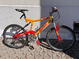 VTT ProFlex Beast tout suspendu orange bon état