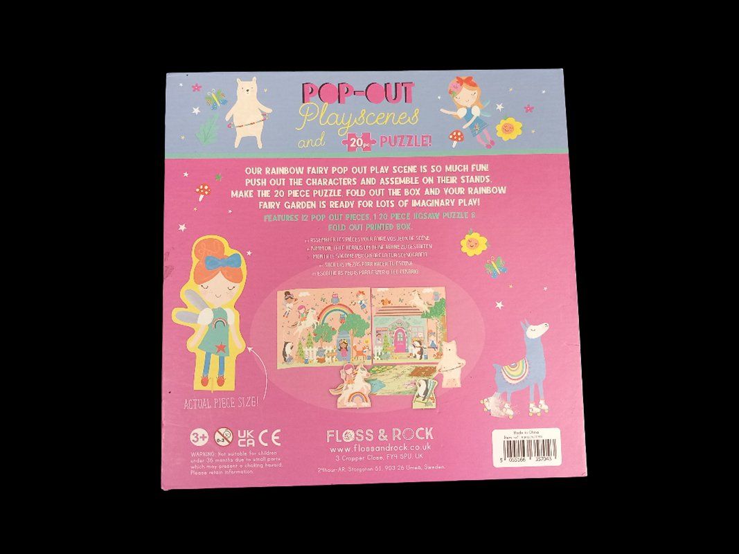 Puzzle: FLOSS & ROCK POP-OUT 2-in-1 Puzzle + Playscenes – Usato da Hünenberg venduto da Restwert_Zug 4