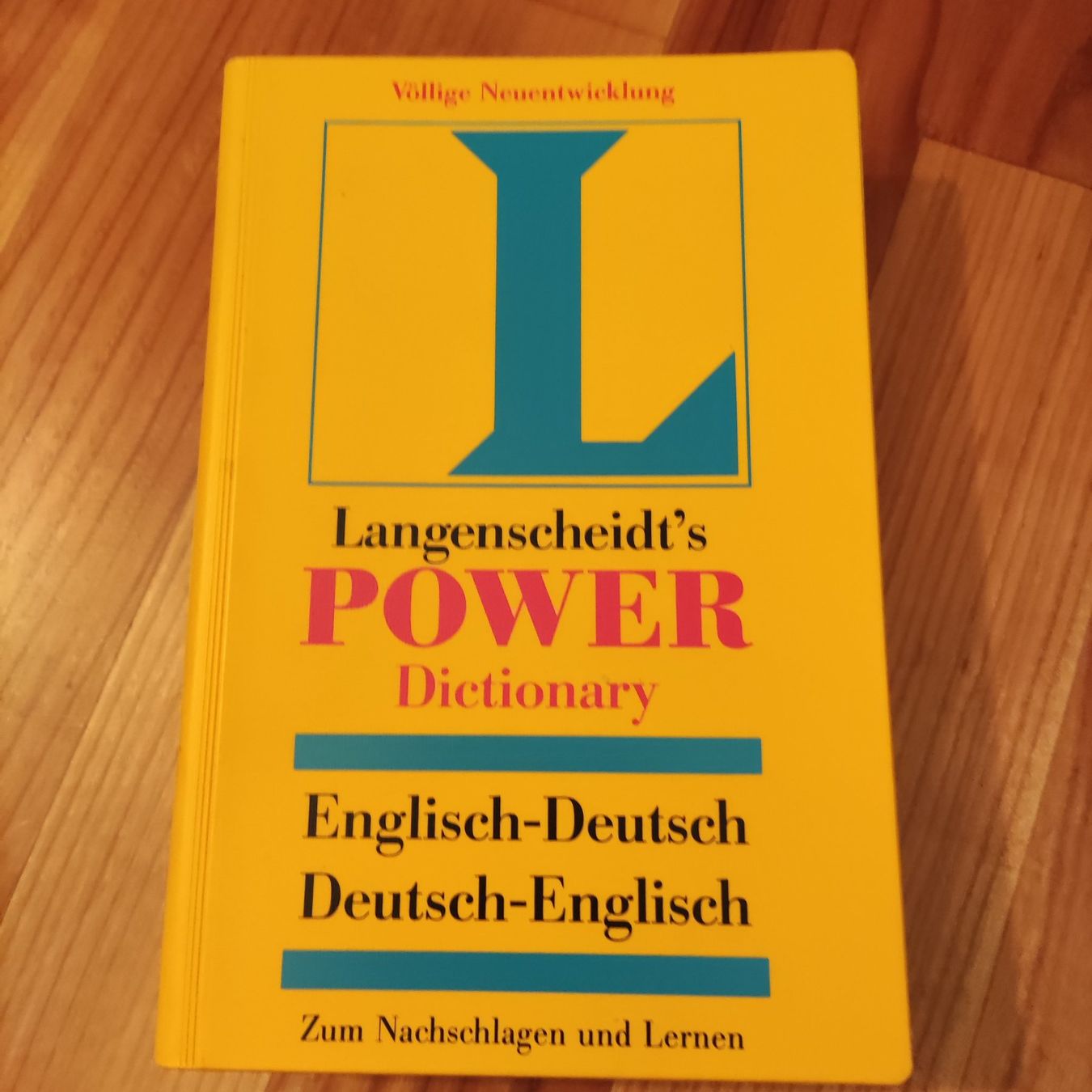 Libri: Langschedit Power Dictionary - Deutsch/Englisch – Usato da Solothurn venduto da Csw1