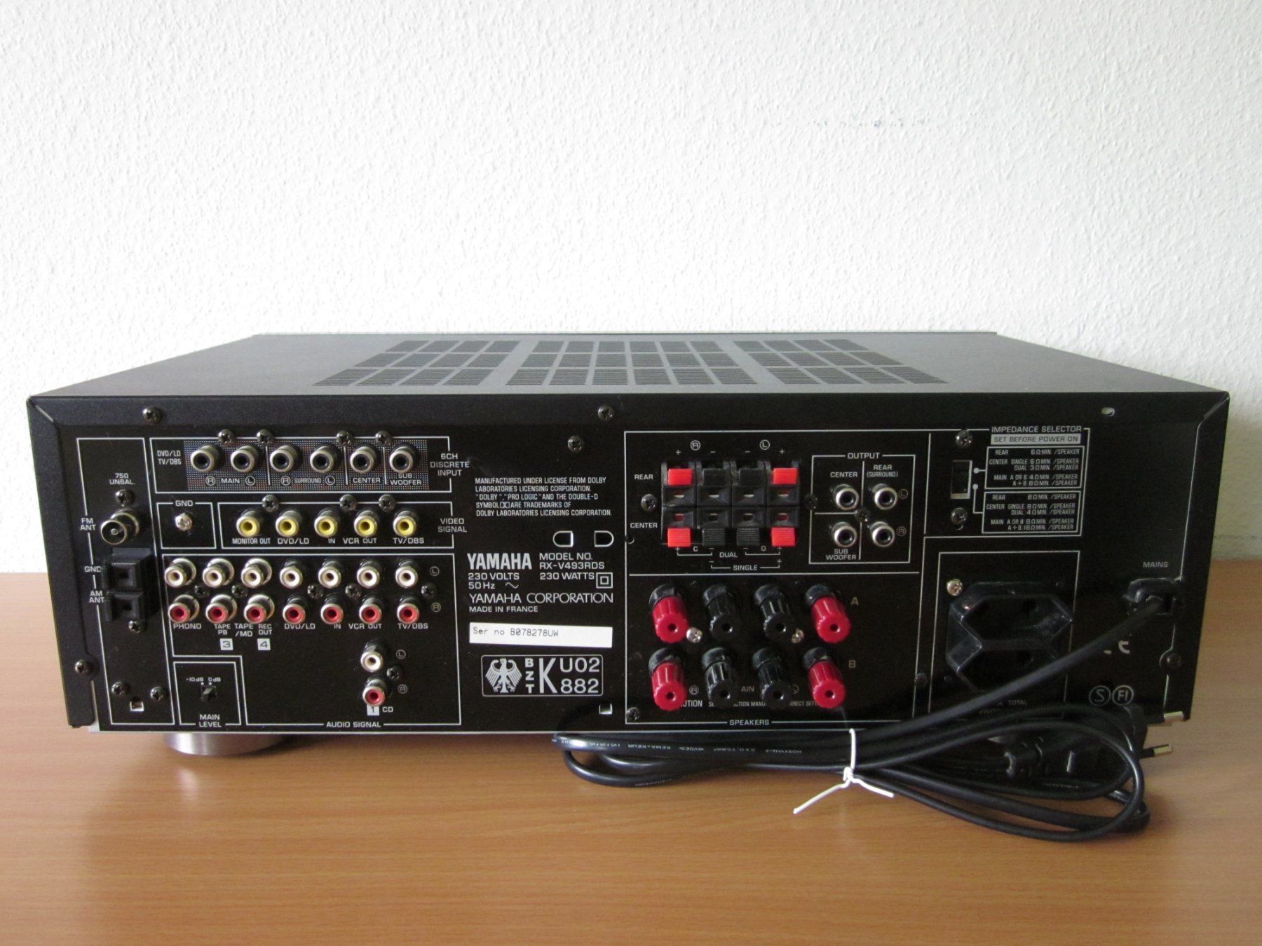 Yamaha Heimkino: Yamaha RX-V 5.1 Home Cinéma – Gebraucht aus Epalinges von Batis82 3