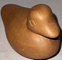 Ente aus Keramik