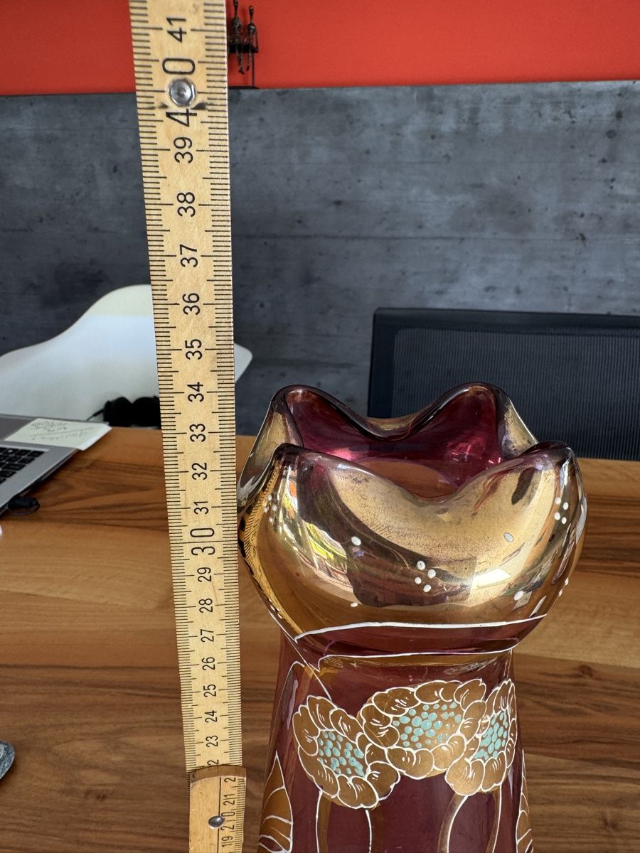 Vasi & Recipienti: Vase gross Jugendstil wunderschön selten – Usato da Gipf-Oberfrick venduto da Iberico 4