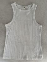H&M Tanktop, weiss, Grösse S