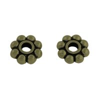 Rondellen bronze 7,5x2mm 50 Stück