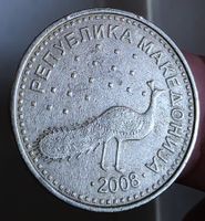 MAZEDONIEN 10 DENARI 2008