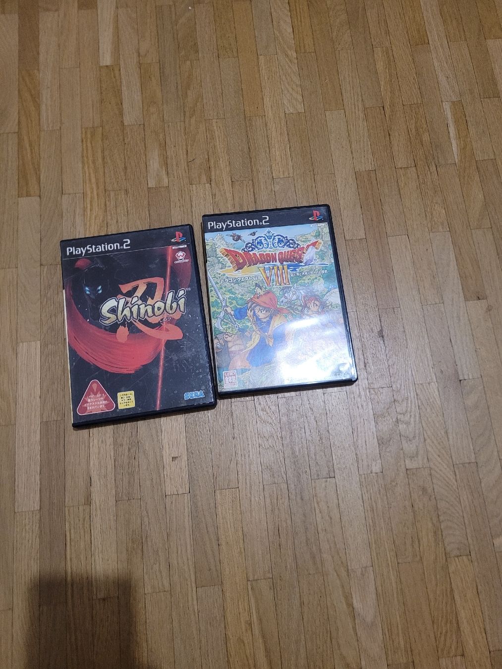 Sony Giochi: PlayStation 2 PS2 Game Bundle: Shinobi and Dragon Quest VIII – Usato da Meyrin venduto da Retro-GZ