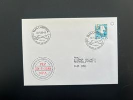 L'Abbaye Erstagbrief-Werbe-Stempel  (M916)