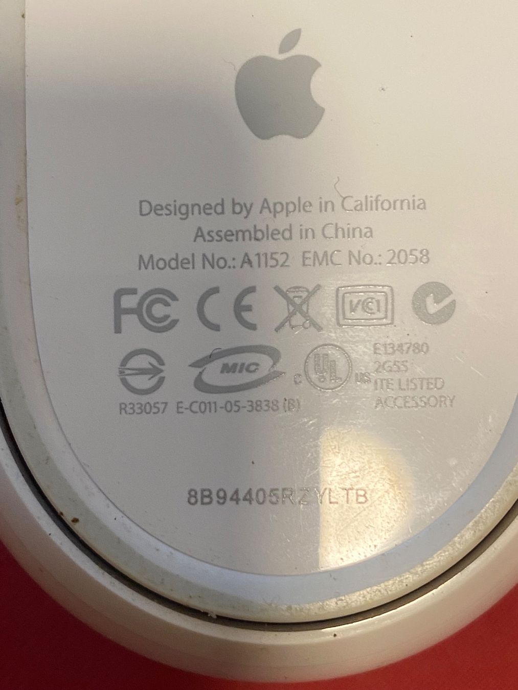 Apple Mouse: Apple-Maus mit Kabel – Usato da Langendorf venduto da Antik-Samariter 1