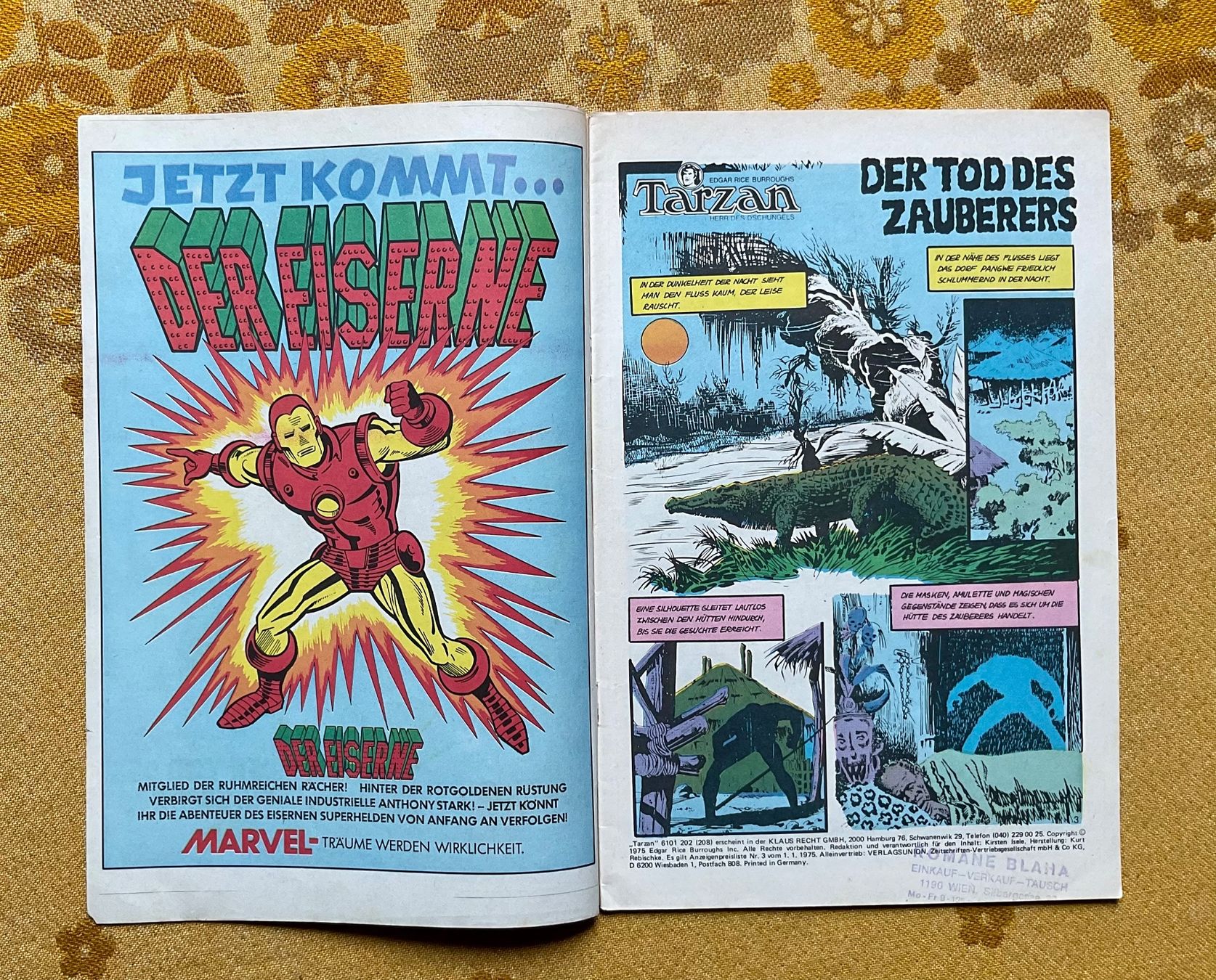 Comics: Tarzan Heft Nr 202 von 1975 – Gebraucht aus Endingen von nathan05 1