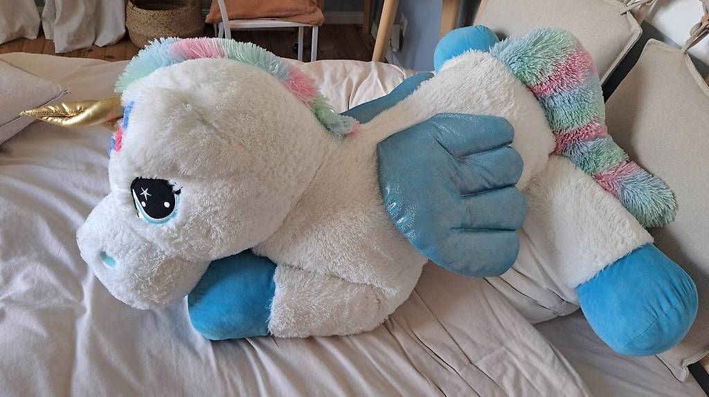 Giocattoli: Licorne Pegasus bleue et blanche  – Usato da Villars-sur-Glâne venduto da sigur
