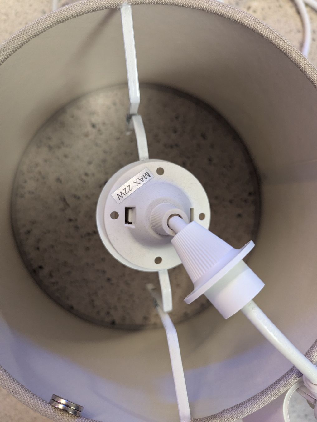 Ikea Lustres & lampes de plafonds: Deckenleuchte mit Stoffschirm – D'occasion à Schlieren par emtresch 1