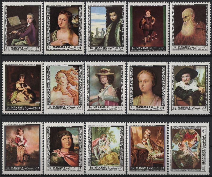 Frankreich Briefmarken 1963 Gemälde – Postfrisch MNH, Komplett Ausgabe 1426-1427, Sammlerqualität