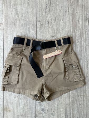Cargo Shorts beige Grösse 36 mit GUrTEl