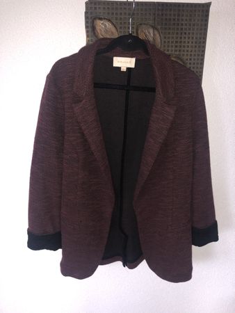 Blazer Grösse 38 Skies are blue, Bordeaux mit schwarzen Fäde