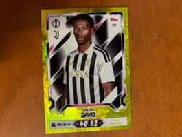 Sammelkarte Jonathan David Topps Juventus