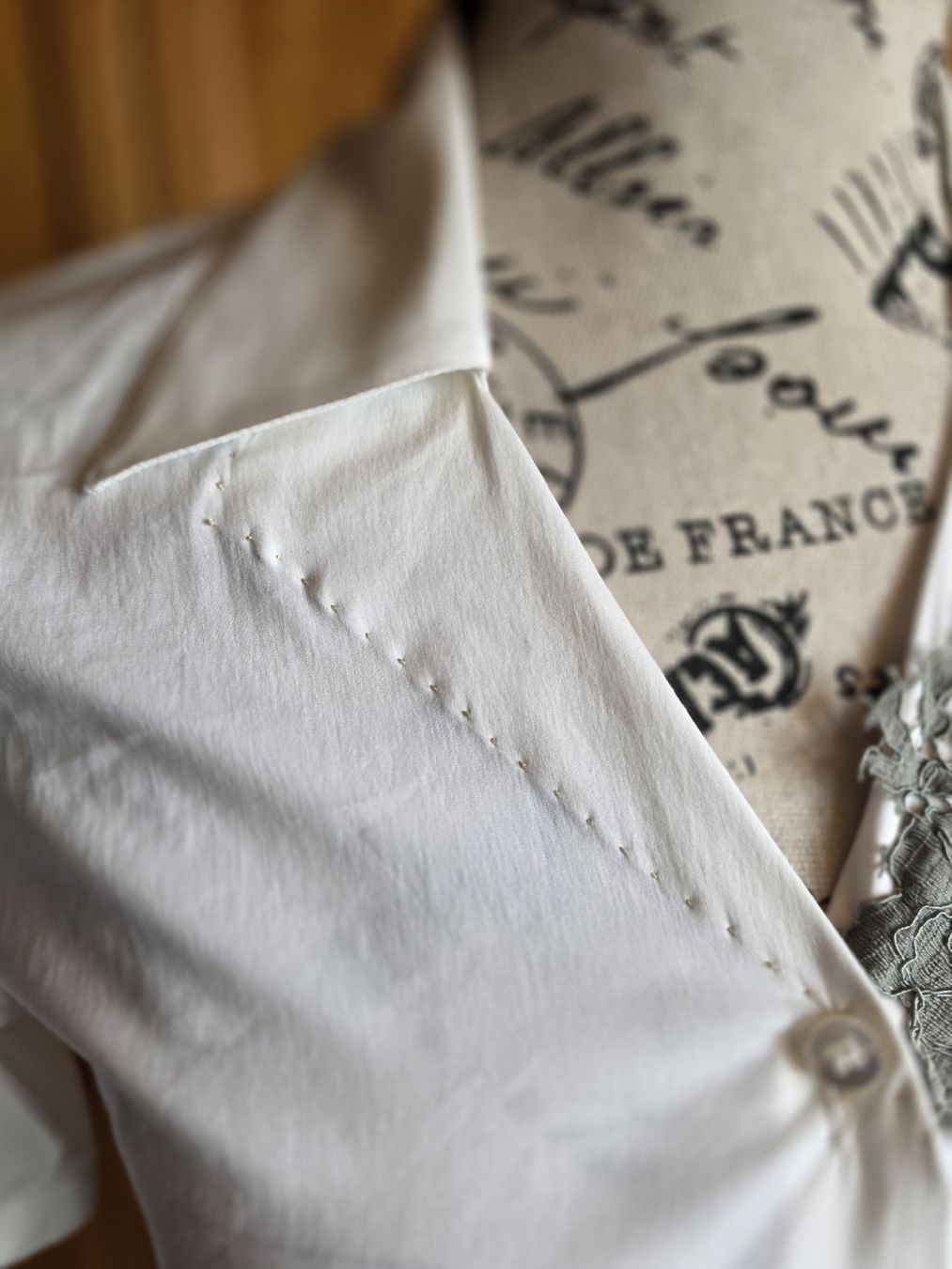 Camicette: Camicia maniche corte design – Nuovo (secondo la descrizione) da calpiogna venduto da dadalter 4