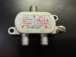 Axing SVE2 Sat  Verteiler, 2-Wege-Verteiler, wie NEU