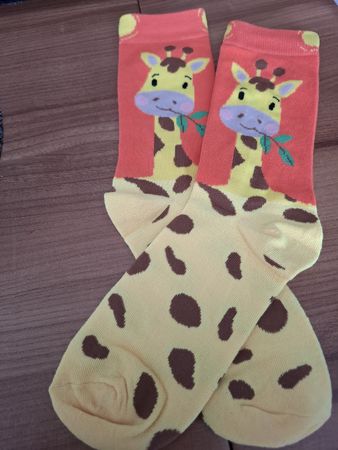 Giraffe Socken, Grösse 35-41, Neu