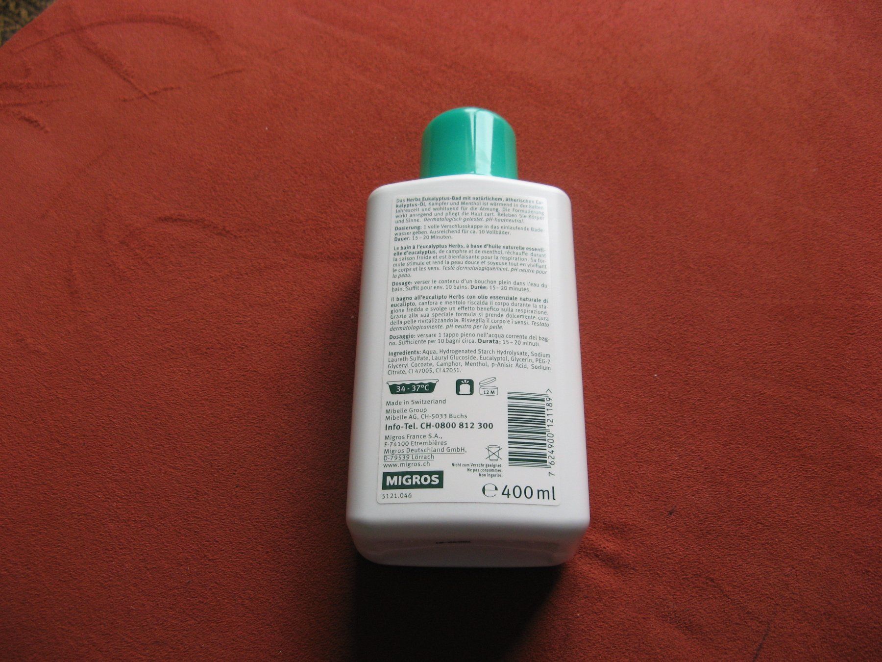 Sonstige Körperpflege: Herbs Eukalyptus Bad 400 ml – Neu (gemäss Beschreibung) aus Zürich von apil 1