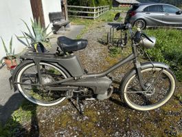 Mofa/Töffli mit Anhänger