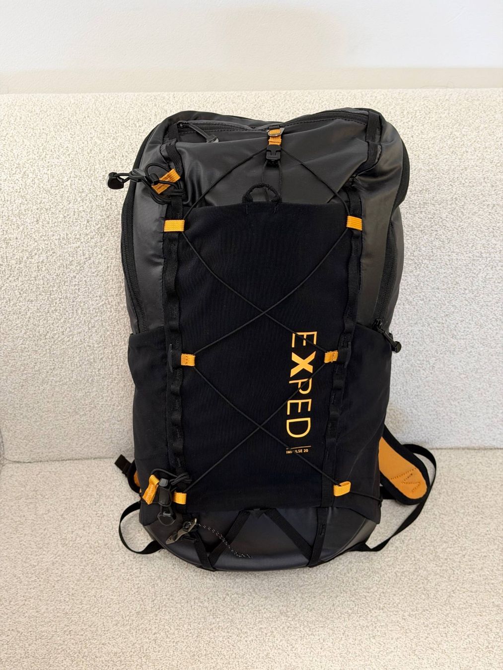 Exped Zaini: Exped Impulse 20 Rucksack, schwarz, gebraucht 20l – Usato da Zürich venduto da mats_148 1